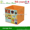 cool printed storage cube, underwear organize ,two side handle drawer box foldable